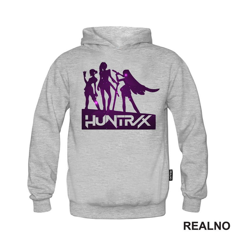 Rumi, Mira And Zoey - Huntrix Logo - Kpop Demon Hunters