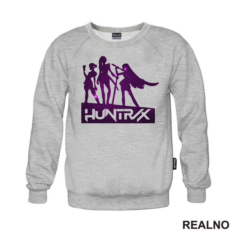 Rumi, Mira And Zoey - Huntrix Logo - Kpop Demon Hunters