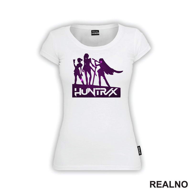 Rumi, Mira And Zoey - Huntrix Logo - Kpop Demon Hunters