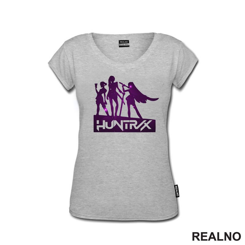 Rumi, Mira And Zoey - Huntrix Logo - Kpop Demon Hunters