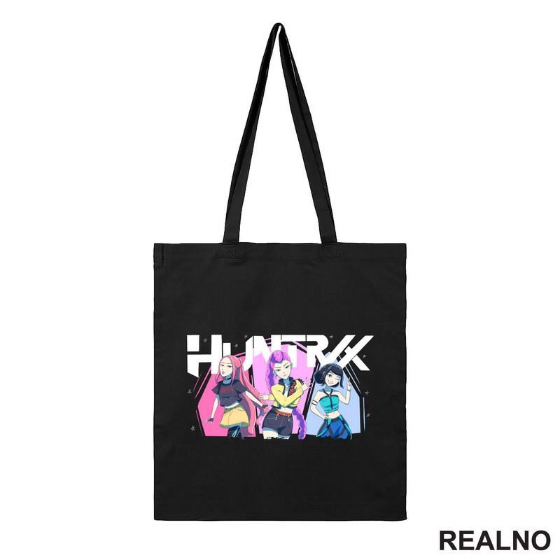 Rumi, Mira And Zoey - Hands - Huntrix Logo - Kpop Demon Hunters