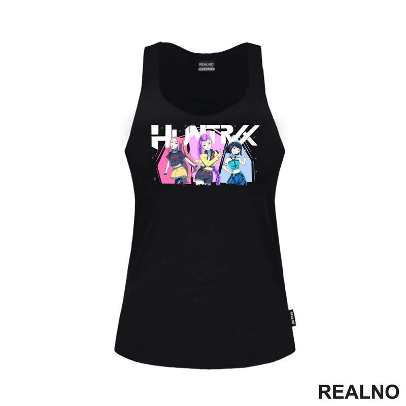 Rumi, Mira And Zoey - Hands - Huntrix Logo - Kpop Demon Hunters