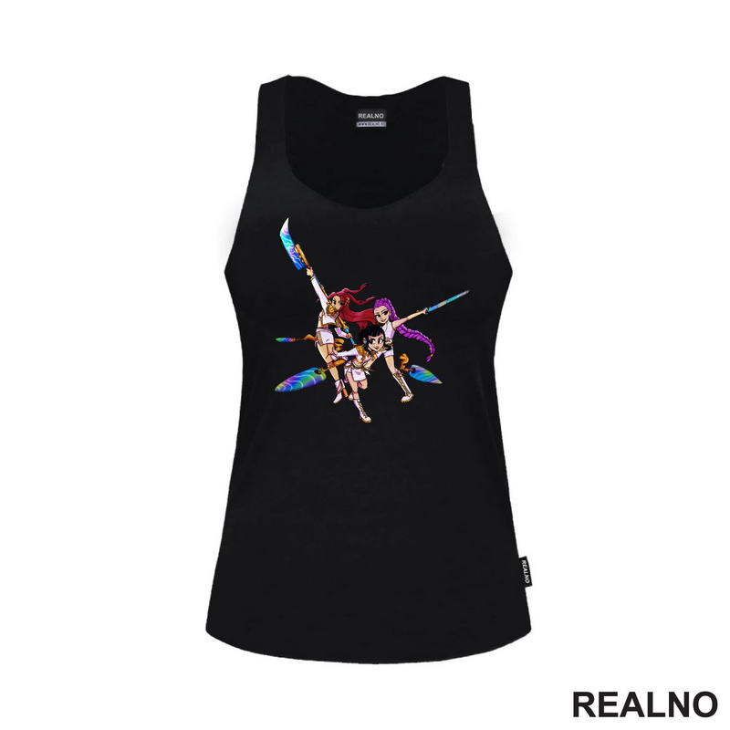 Rumi, Mira And Zoey - Costumes - Huntrix Logo - Kpop Demon Hunters