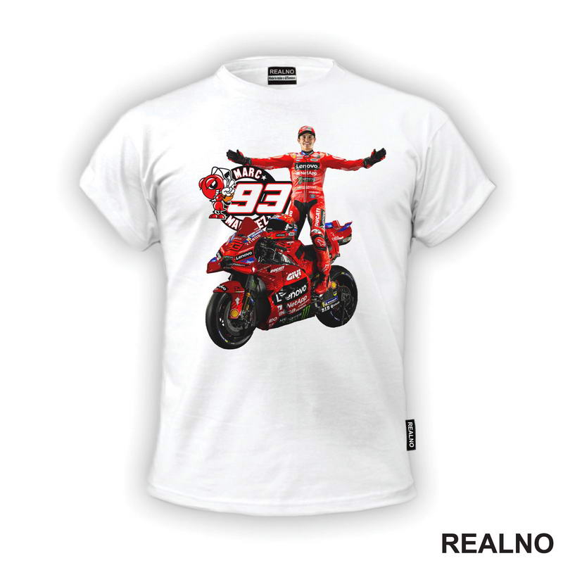 Marc Marquez Hands - Ducati - 93 - MotoGP - Sport