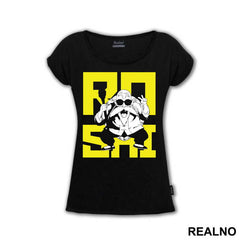 Roshi Yellow Text - Goku - Dragon Ball