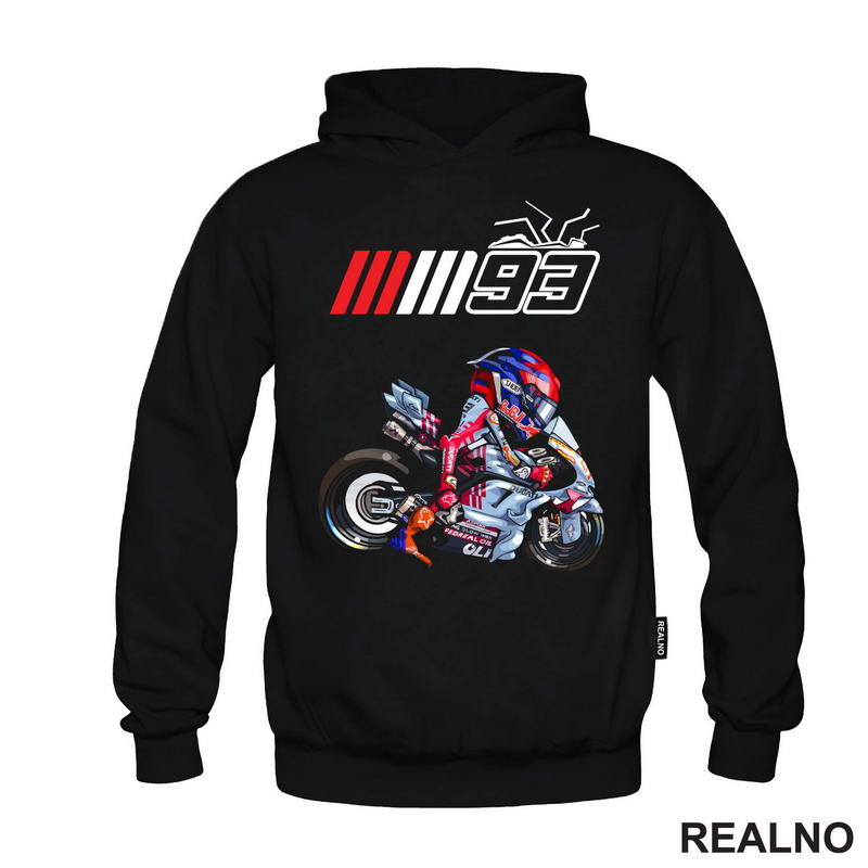 Marc Marquez With Logo - Ducati - 93 - MotoGP - Sport