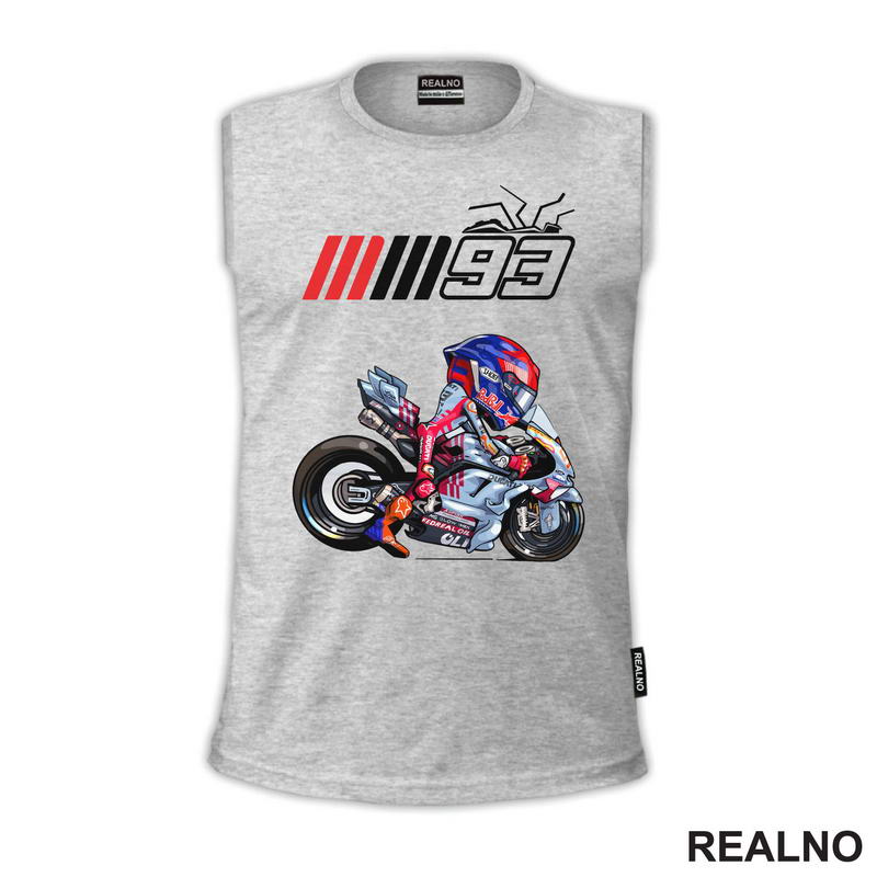Marc Marquez With Logo - Ducati - 93 - MotoGP - Sport