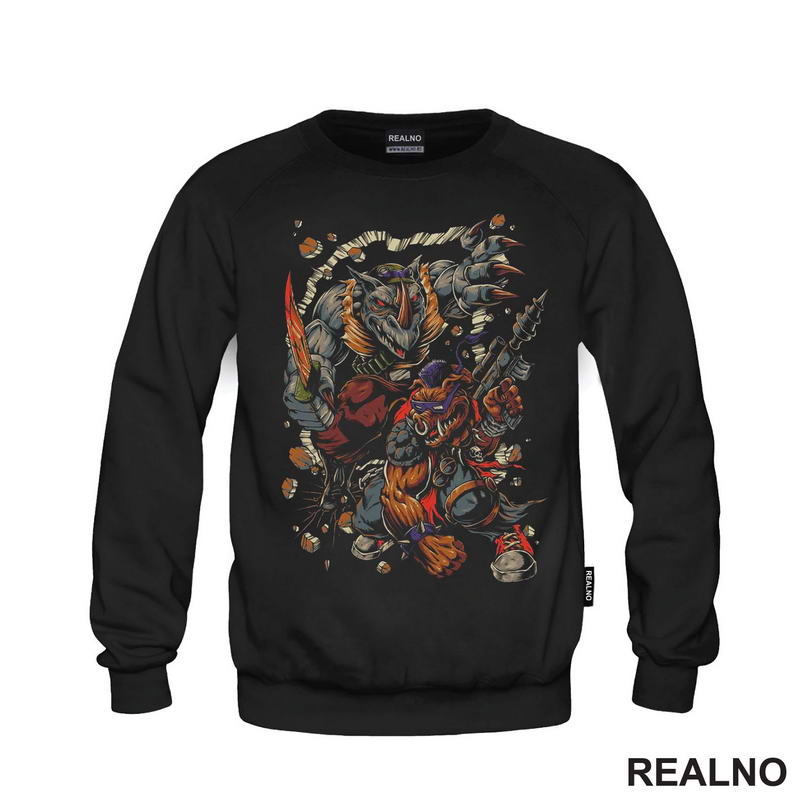 Rocksteady i Bebop - Stene - Nindža Kornjače