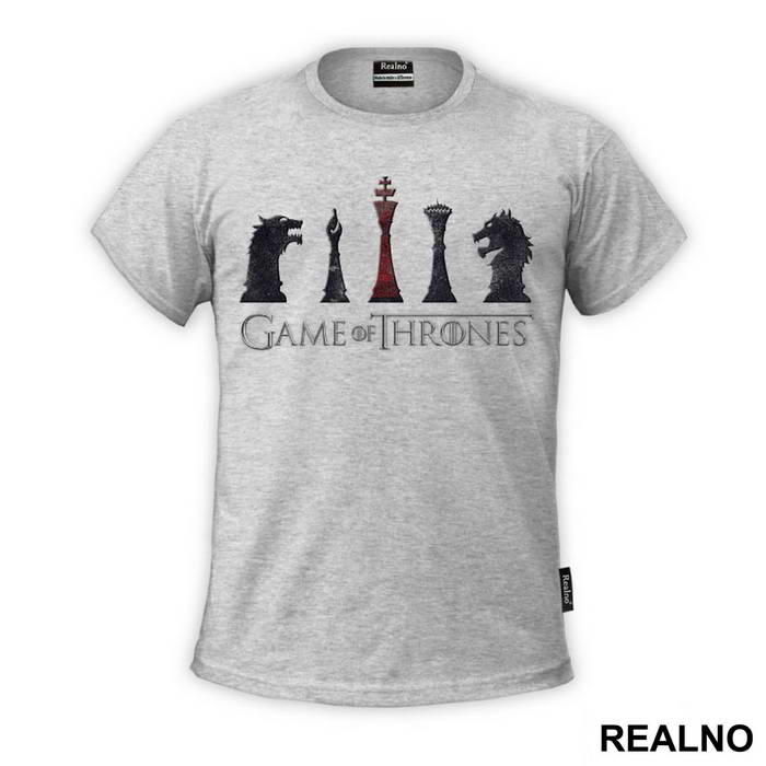 Five Chess Pieces - Game Of Thrones - GOT - Majica