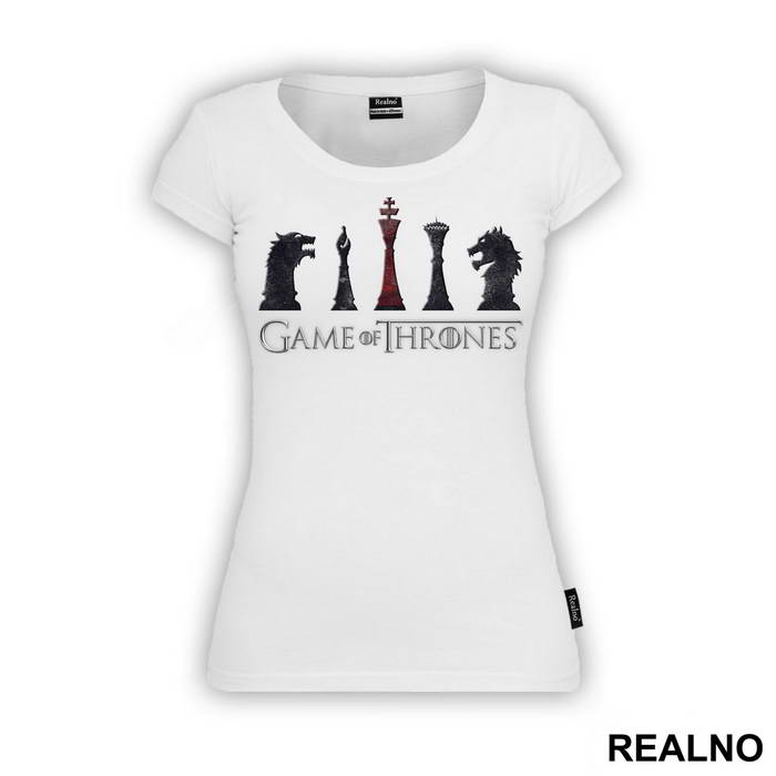 Five Chess Pieces - Game Of Thrones - GOT - Majica