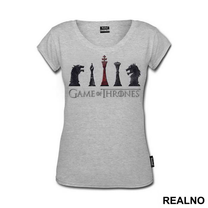 Five Chess Pieces - Game Of Thrones - GOT - Majica