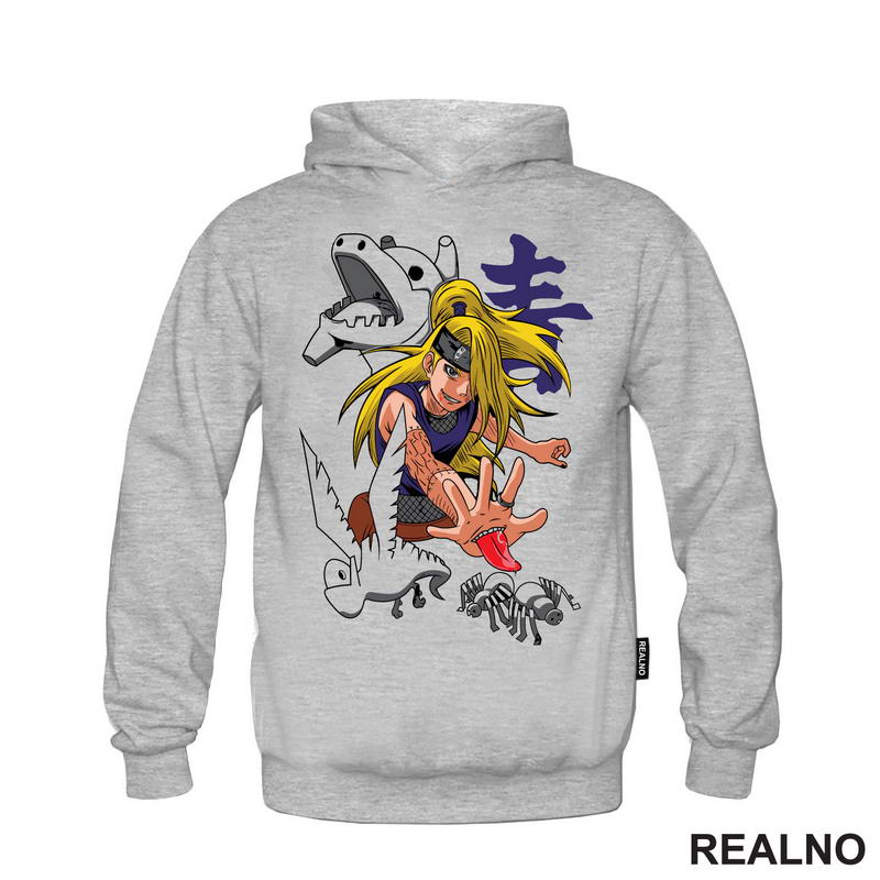 Deidara Hand Purple - Naruto