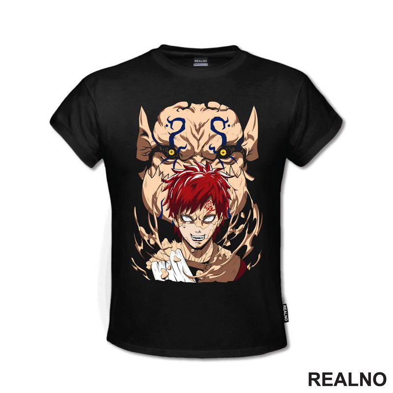 Gaara Cracks - Transformation - Naruto