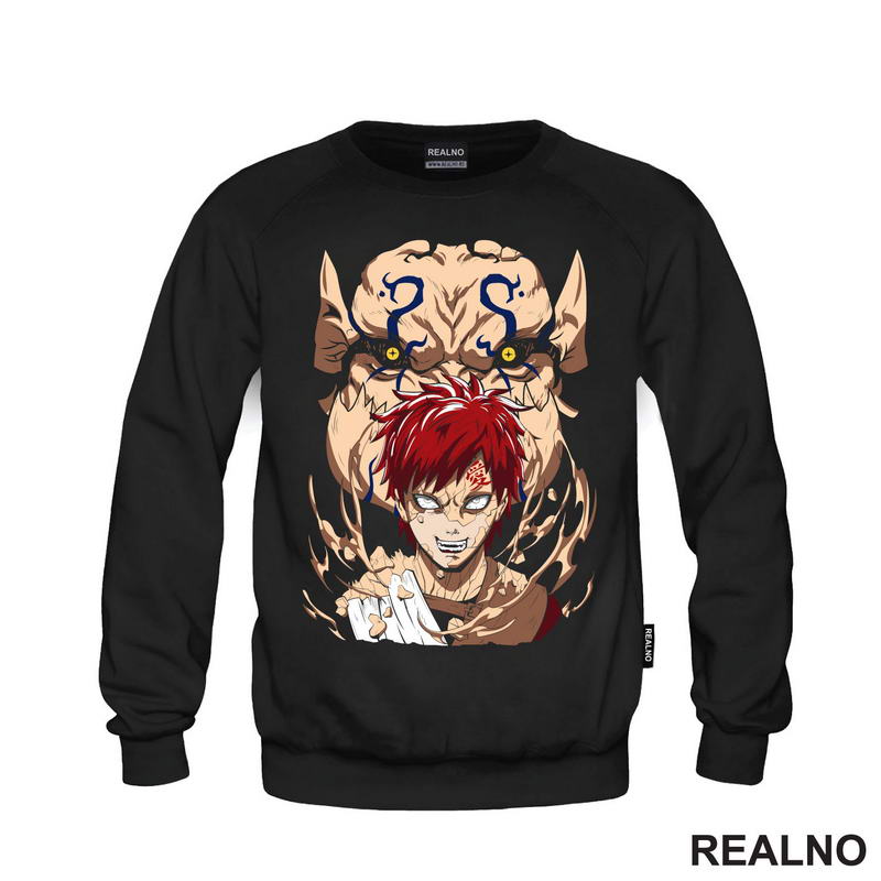 Gaara Cracks - Transformation - Naruto