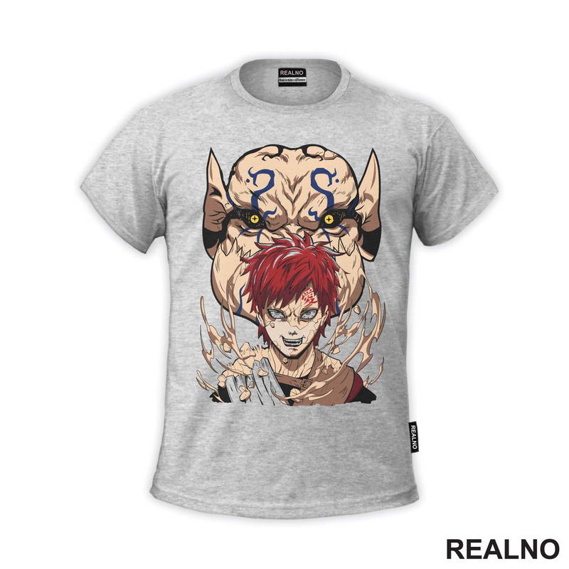 Gaara Cracks - Transformation - Naruto