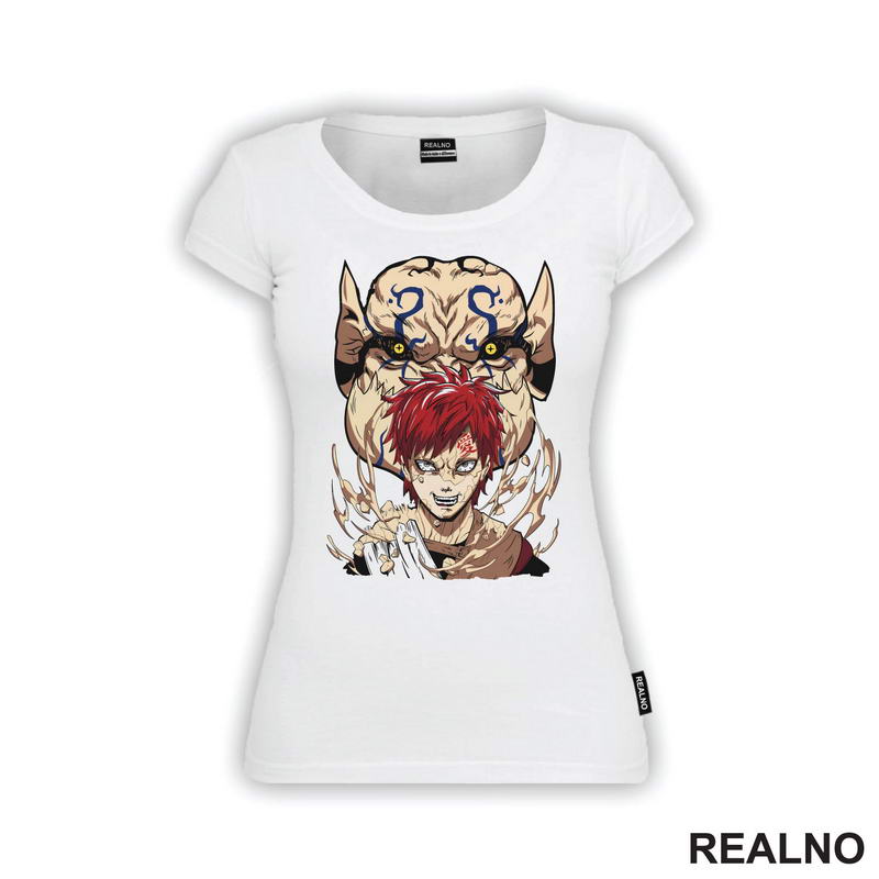 Gaara Cracks - Transformation - Naruto