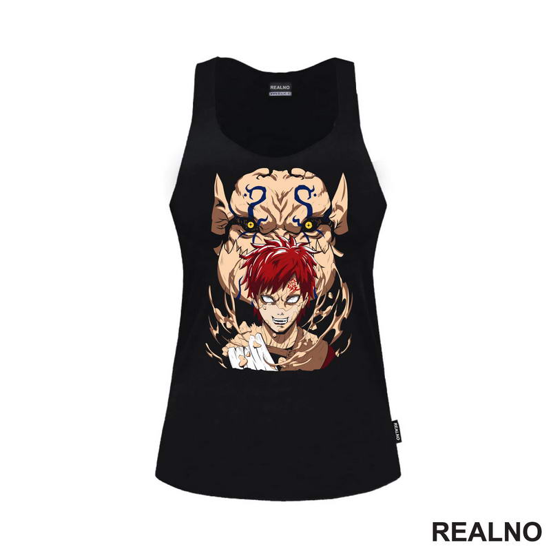 Gaara Cracks - Transformation - Naruto