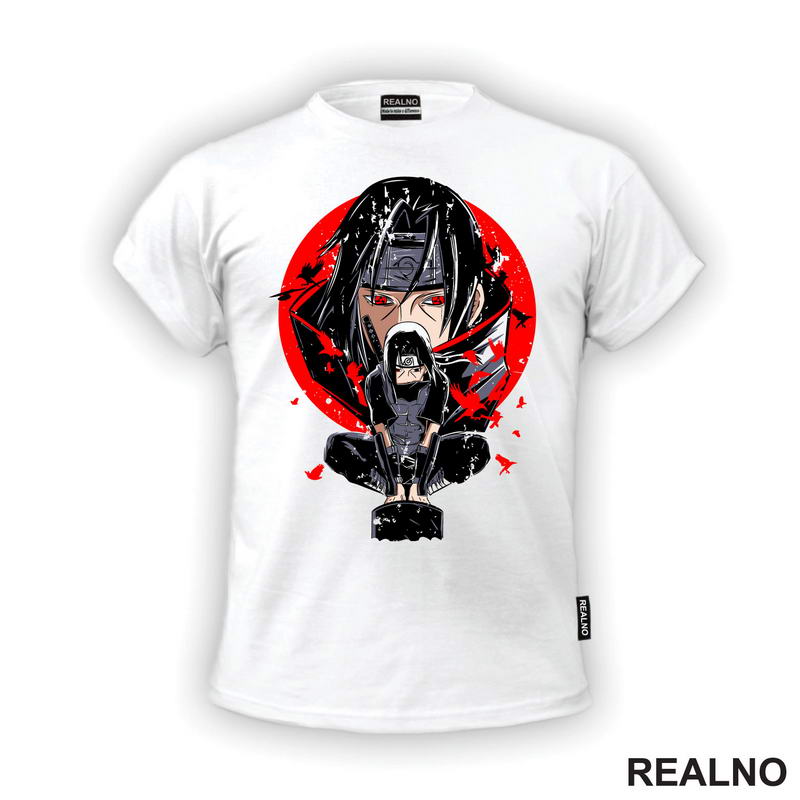 Squatting Crow - Itachi - Naruto