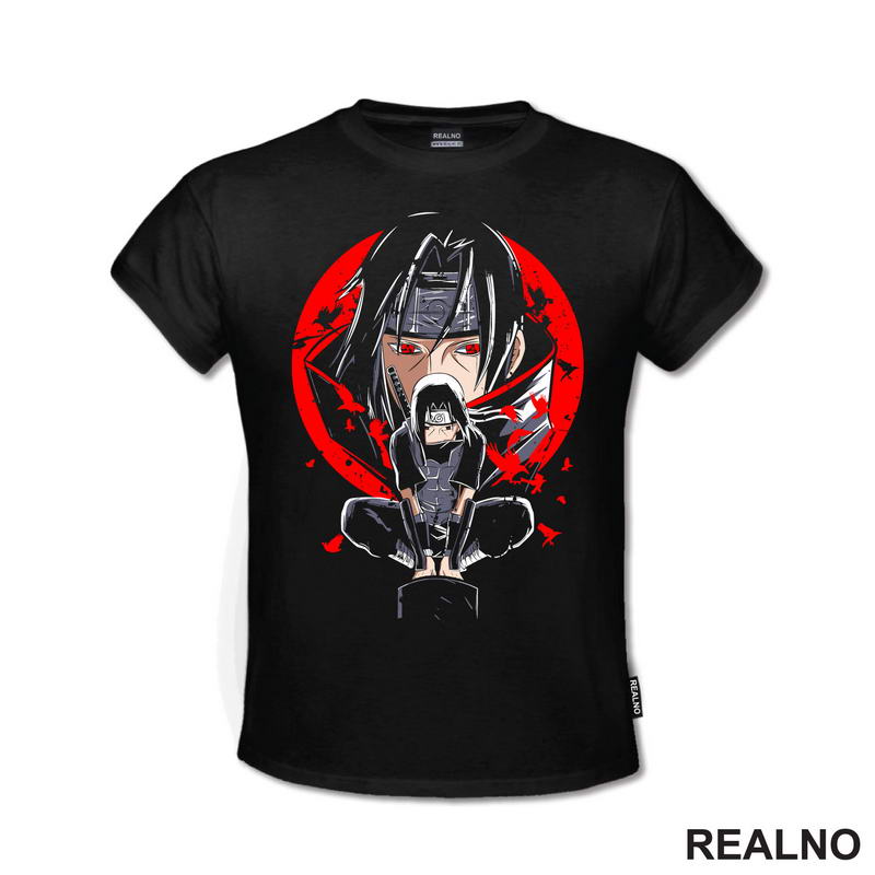 Squatting Crow - Itachi - Naruto