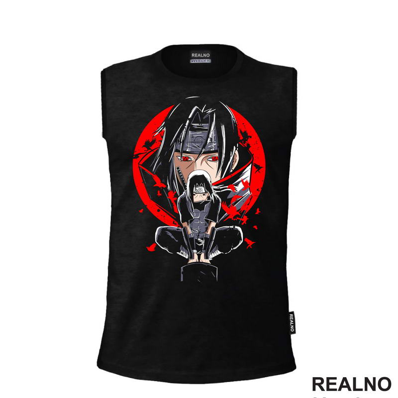 Squatting Crow - Itachi - Naruto
