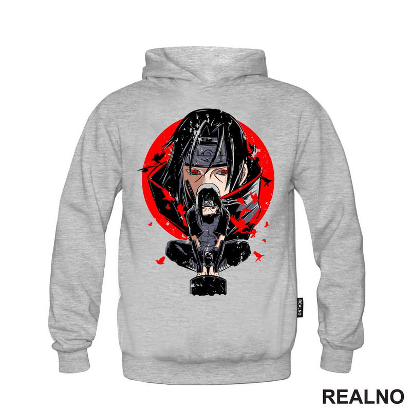 Squatting Crow - Itachi - Naruto