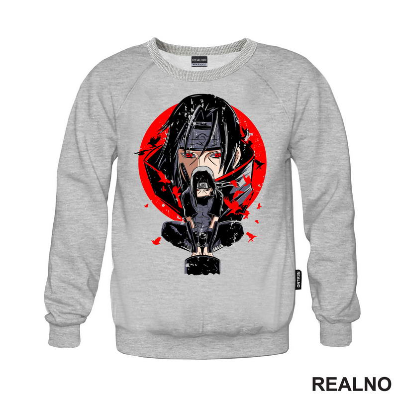 Squatting Crow - Itachi - Naruto