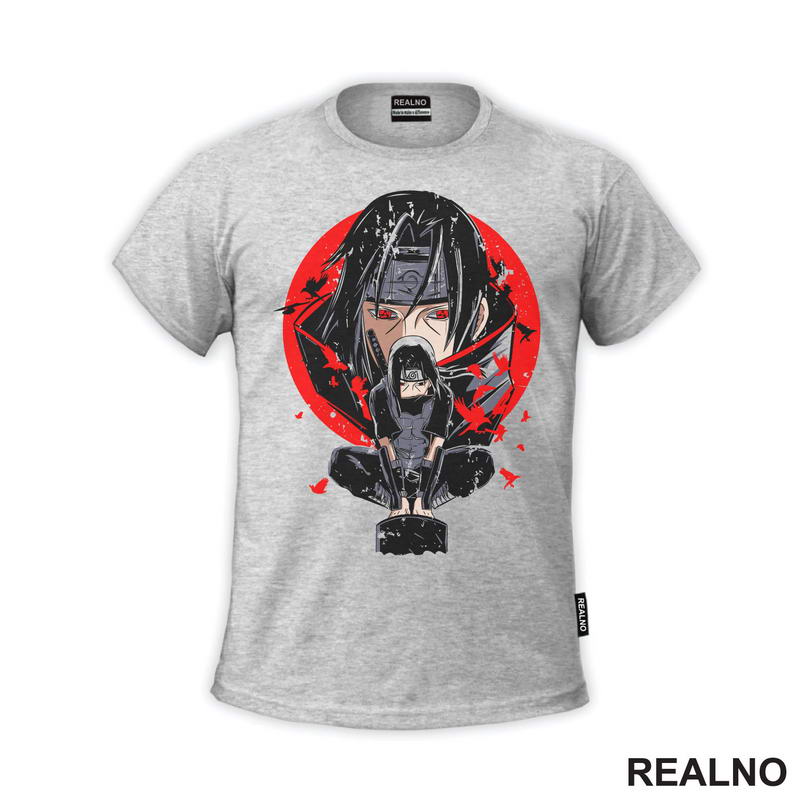 Squatting Crow - Itachi - Naruto