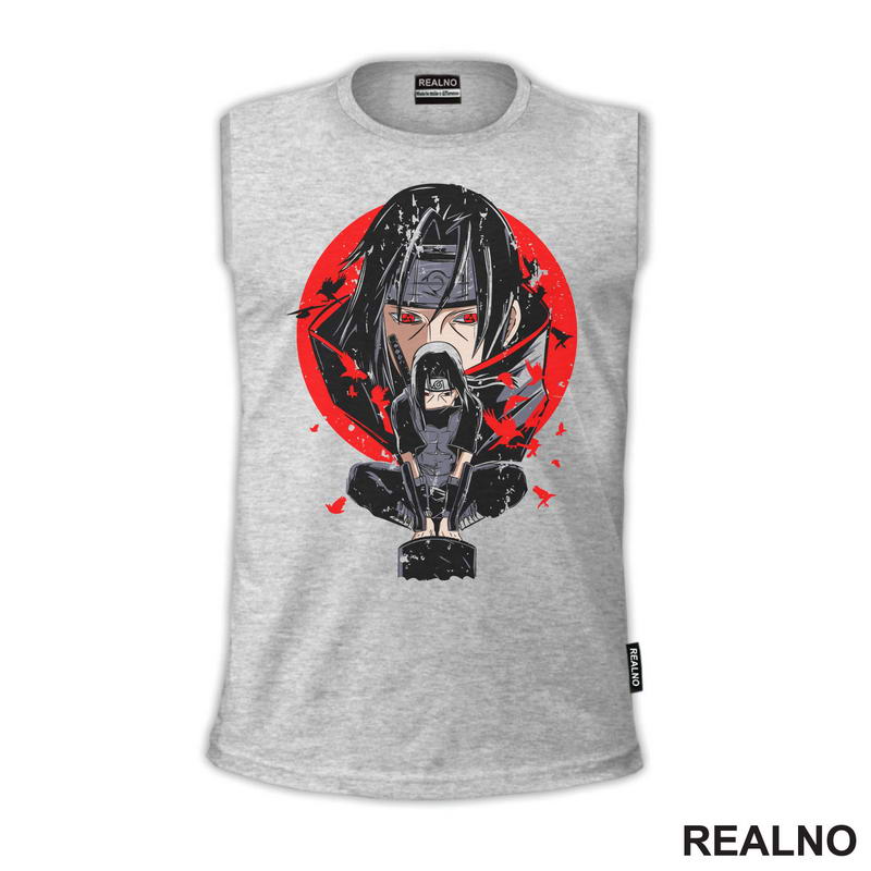 Squatting Crow - Itachi - Naruto
