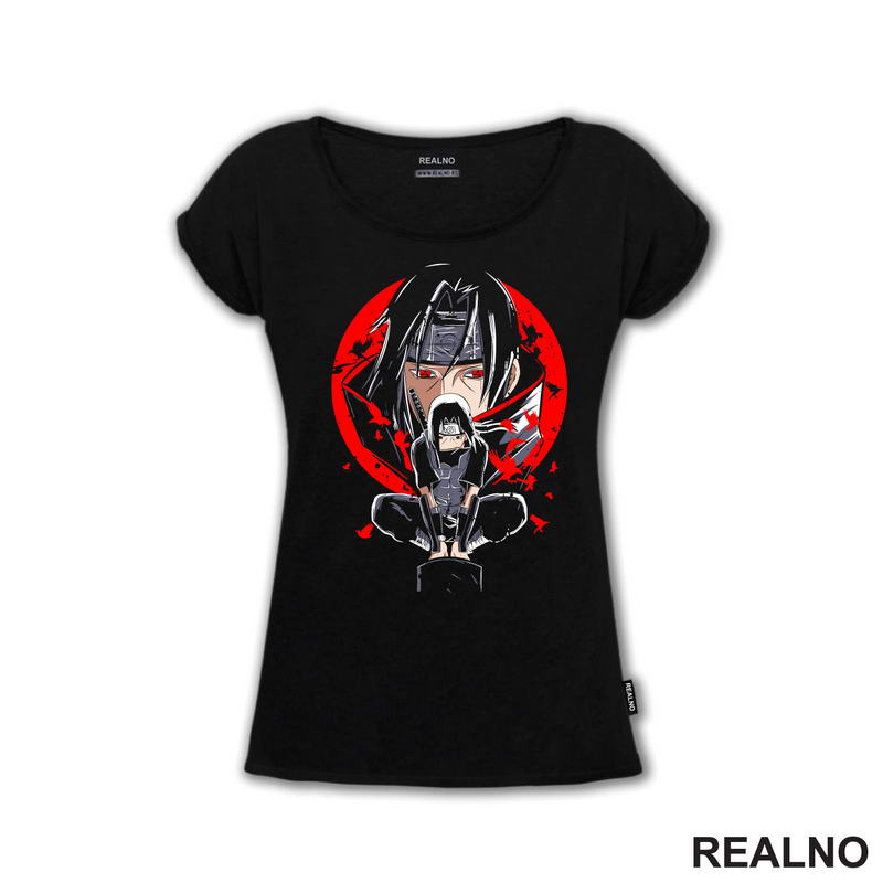 Squatting Crow - Itachi - Naruto
