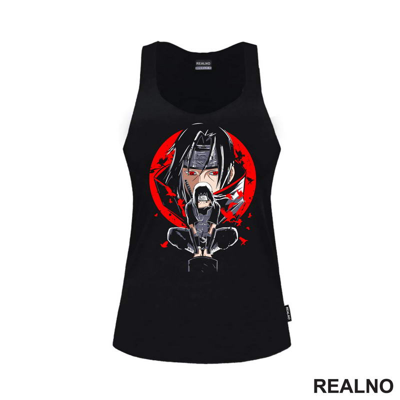 Squatting Crow - Itachi - Naruto