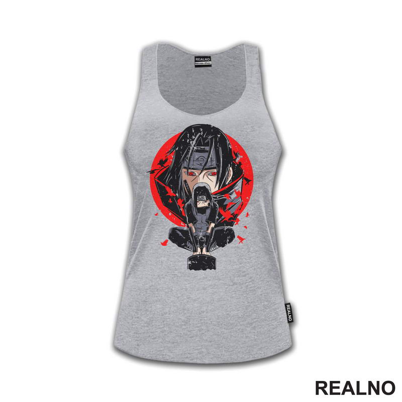 Squatting Crow - Itachi - Naruto