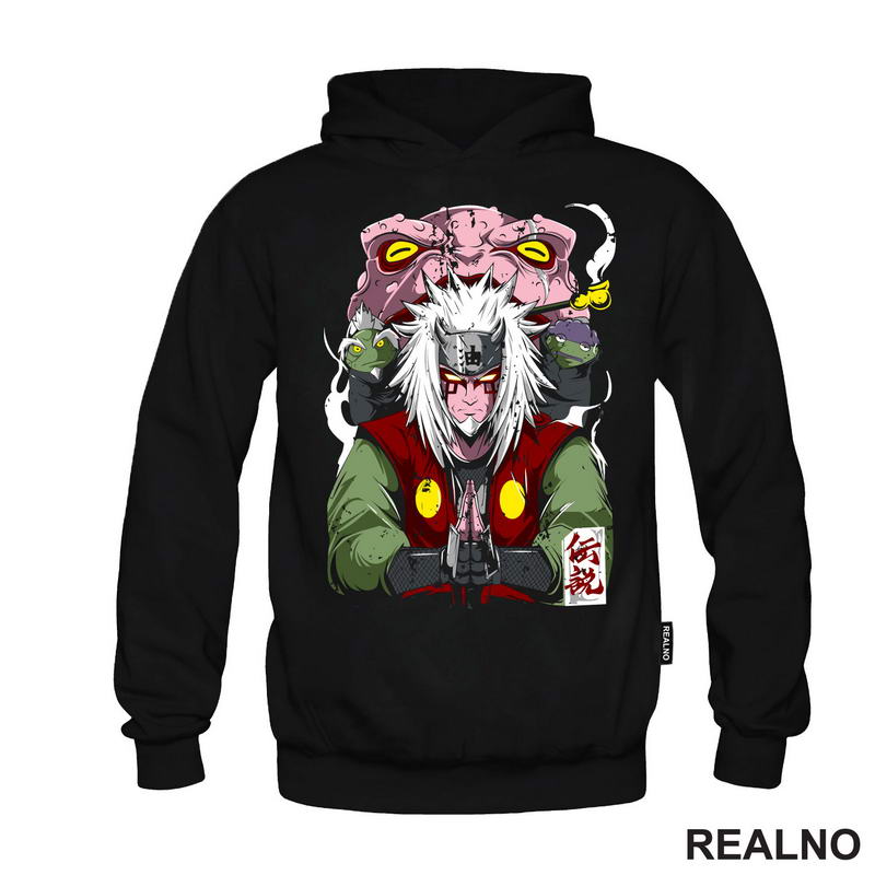 Jiraiya And Gama Colors - Naruto