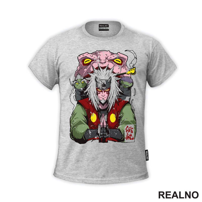 Jiraiya And Gama Colors - Naruto