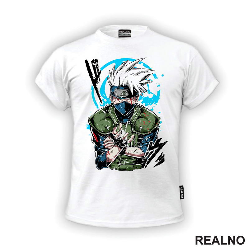 Kakashi Chidori Blue - Naruto
