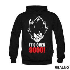 Its Over 9000 Red Text - Goku - Dragon Ball