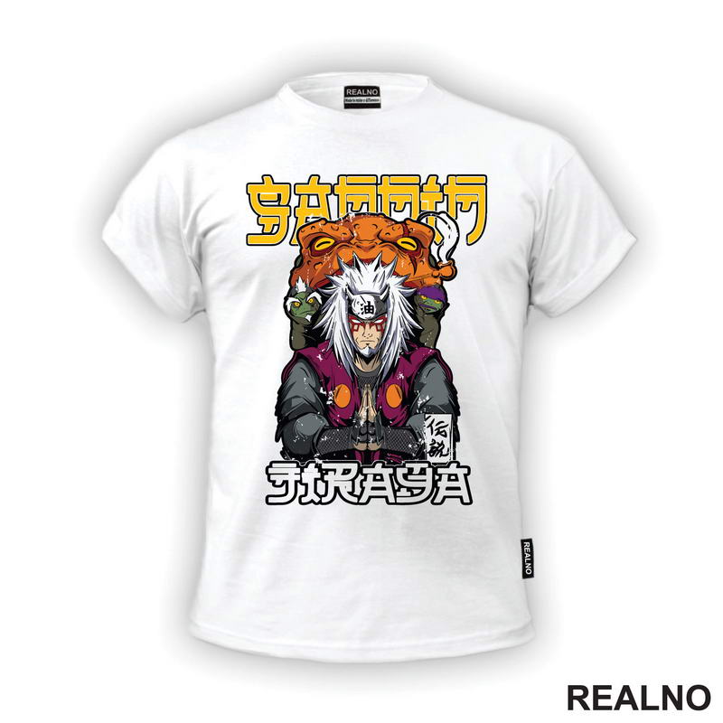 Jiraiya And Gama Shattered - Naruto