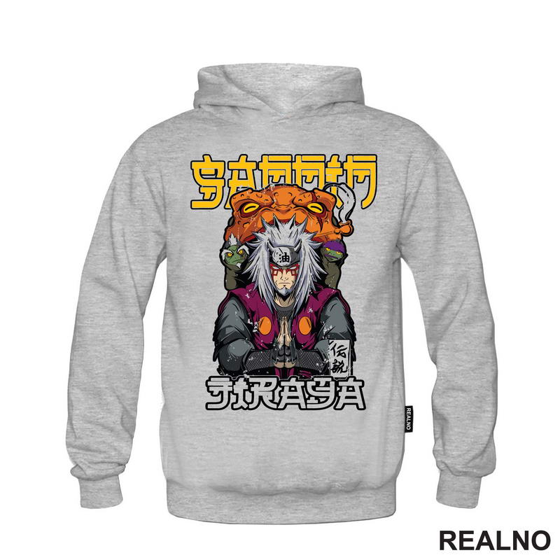 Jiraiya And Gama Shattered - Naruto