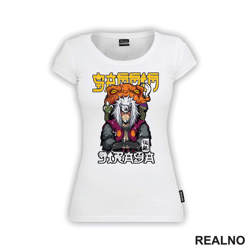 Jiraiya And Gama Shattered - Naruto