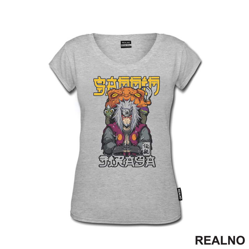 Jiraiya And Gama Shattered - Naruto
