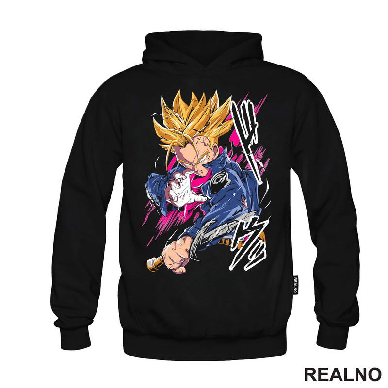 Trunks - Attack Lines - Goku - Dragon Ball