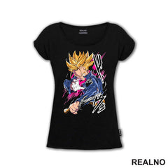 Trunks - Attack Lines - Goku - Dragon Ball