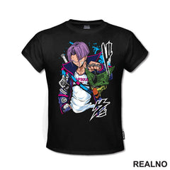 Trunks - Dots - Goku - Dragon Ball