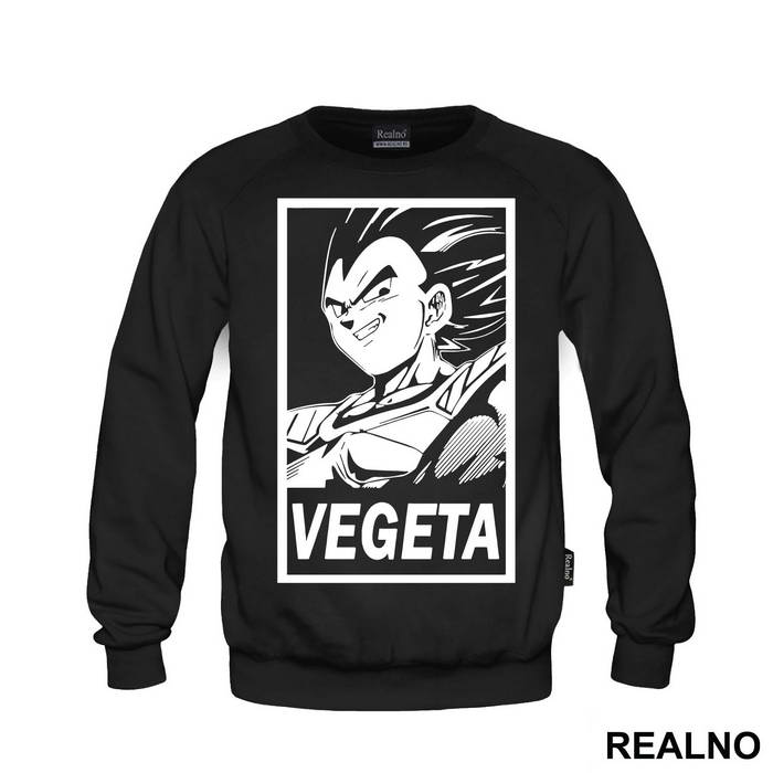 Vegeta Smile - Goku - Dragon Ball