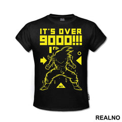 Its Over 9000 Outline - Goku - Dragon Ball