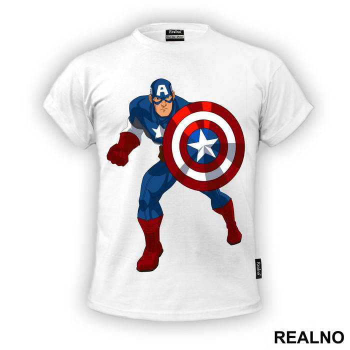 Waiting - Captain America - Avengers - Majica