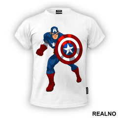 Waiting - Captain America - Avengers - Majica