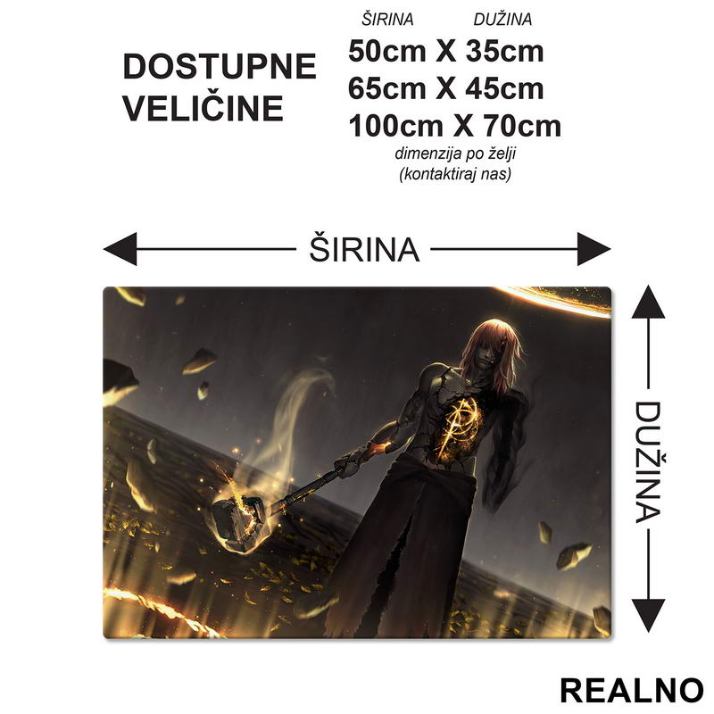 Radagon of the Golden Order - Elden Ring - Podmetač za sto