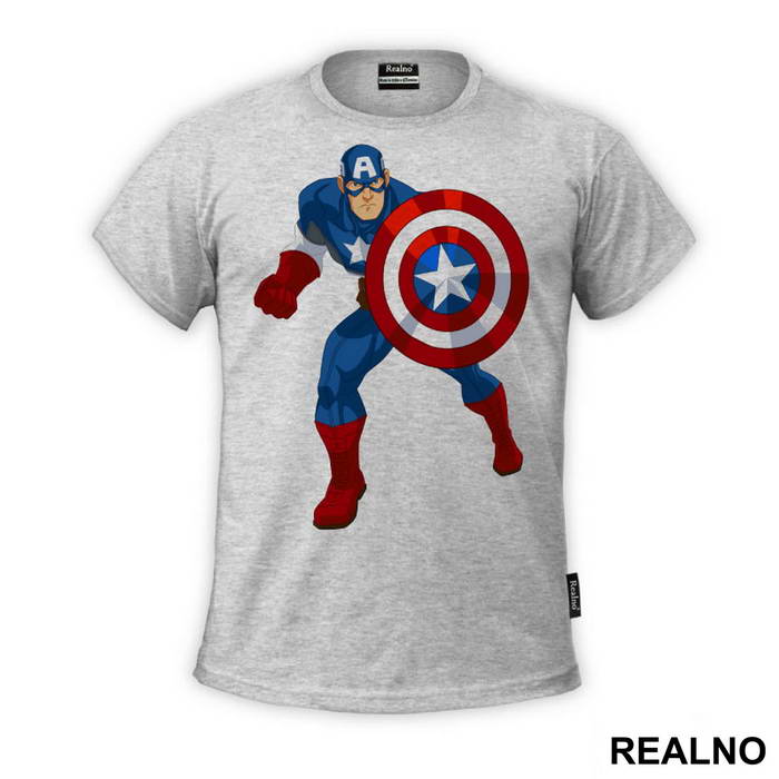 Waiting - Captain America - Avengers - Majica