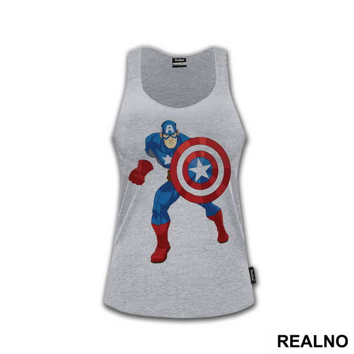 Waiting - Captain America - Avengers - Majica