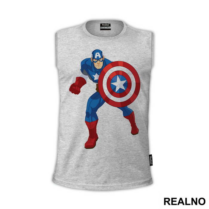 Waiting - Captain America - Avengers - Majica